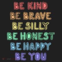 Be Kind Be Brave Be You Self Love Quote Women's Sweatshirt thumb 2