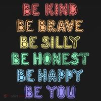 Be Kind Be Brave Be You Self Love Quote Coaster thumb 2