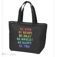 Be Kind Be Brave Be You Self Love Quote Tote Bag thumb 3