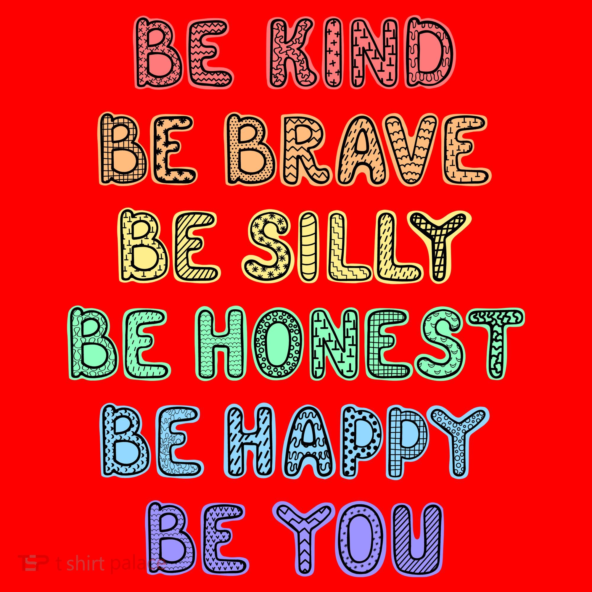 Be Kind Be Brave Be You Self Love Quote Santa Hat