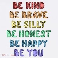 Be Kind Be Brave Be You Self Love Quote Bucket Hat thumb 4