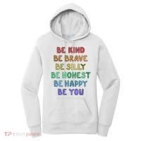 Be Kind Be Brave Be You Self Love Quote Women's Hoodie thumb 0