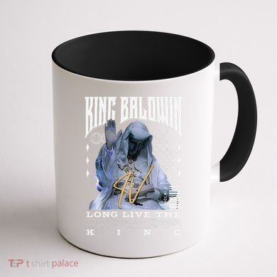 Backprint King Baldwin Iv Coffee Mug back