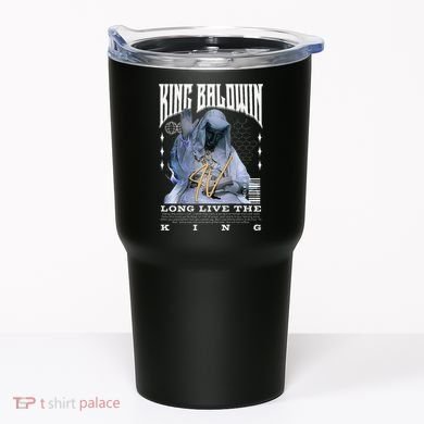 Backprint King Baldwin Iv Tumbler