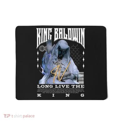 Backprint King Baldwin Iv Mousepad