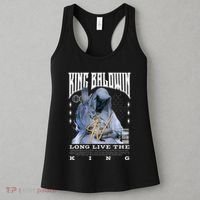 Backprint King Baldwin Iv Women's Tank Top thumb 3