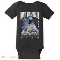 Backprint King Baldwin Iv Baby Bodysuit thumb 0