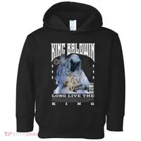 Backprint King Baldwin Iv Toddler Hoodie thumb 0