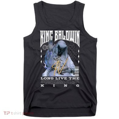Backprint King Baldwin Iv Tank Top