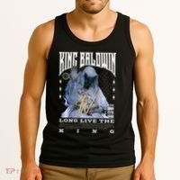 Backprint King Baldwin Iv Tank Top thumb 3