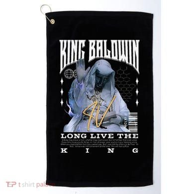 Backprint King Baldwin Iv Golf Towel