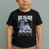 Backprint King Baldwin Iv Toddler T-Shirt thumb 2