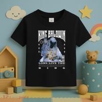 Backprint King Baldwin Iv Toddler T-Shirt thumb 3