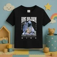 Backprint King Baldwin Iv Toddler T-Shirt thumb 3