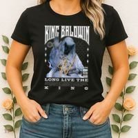 Backprint King Baldwin Iv Women's T-Shirt thumb 2