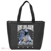 Backprint King Baldwin Iv Tote Bag thumb 0