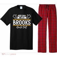 Brooks Keep Calm And Let Brooks Handle That Cute Gift Pajama Set thumb 0