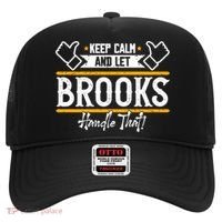 Brooks Keep Calm And Let Brooks Handle That Cute Gift Hat thumb 0