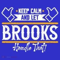 Brooks Keep Calm And Let Brooks Handle That Cute Gift Toddler Hoodie thumb 2