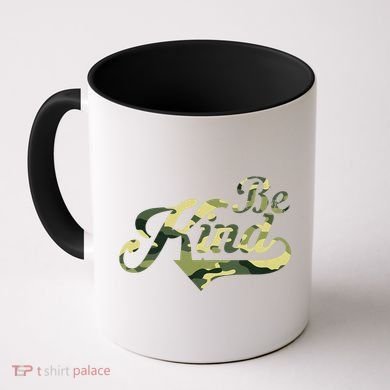 Be Kind Camouflage Anti Bullying Awareness Kindness Coffee Mug