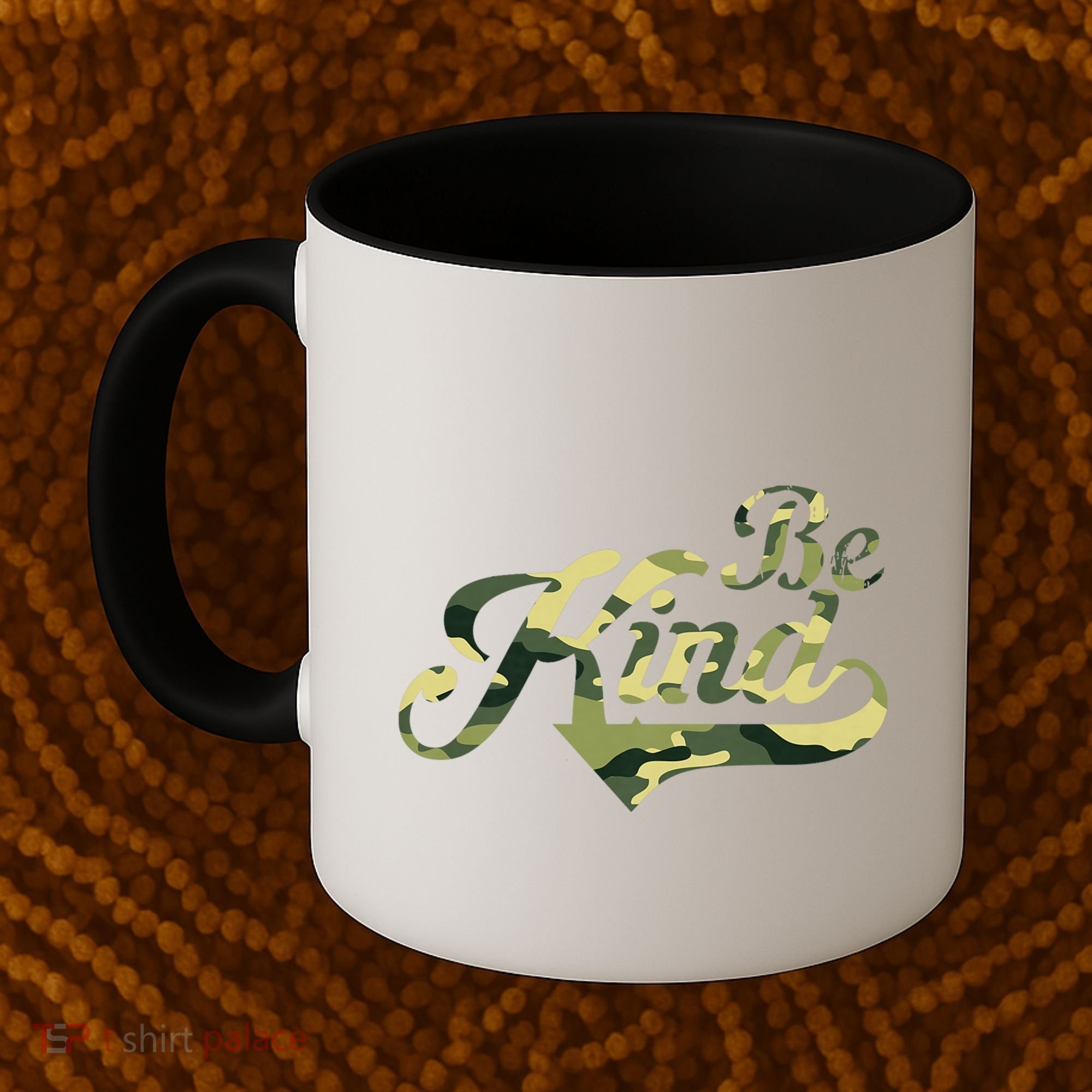 Be Kind Camouflage Anti Bullying Awareness Kindness Coffee Mug