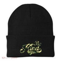 Be Kind Camouflage Anti Bullying Awareness Kindness Beanie thumb 0
