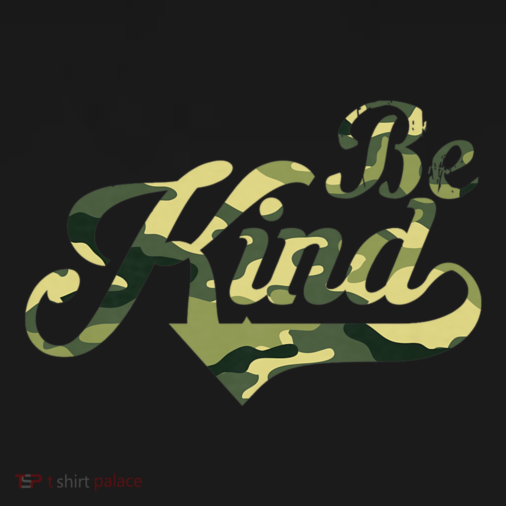 Be Kind Camouflage Anti Bullying Awareness Kindness Women's Hoodie