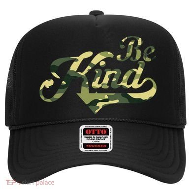 Be Kind Camouflage Anti Bullying Awareness Kindness Hat