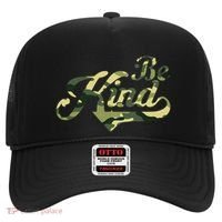 Be Kind Camouflage Anti Bullying Awareness Kindness Hat thumb 0