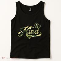 Be Kind Camouflage Anti Bullying Awareness Kindness Tank Top thumb 2
