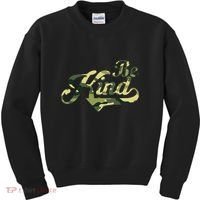 Be Kind Camouflage Anti Bullying Awareness Kindness Kids Sweatshirt thumb 0