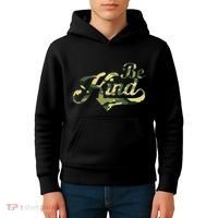 Be Kind Camouflage Anti Bullying Awareness Kindness Kids Hoodie thumb 4