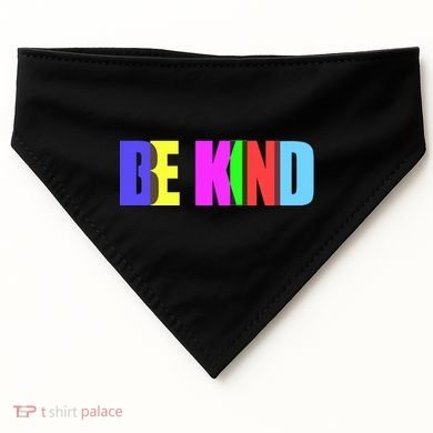Be Kind Colorful Anti Bully USA-Made Doggie Bandana