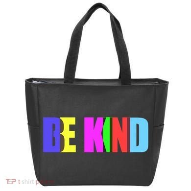 Be Kind Colorful Anti Bully Tote Bag