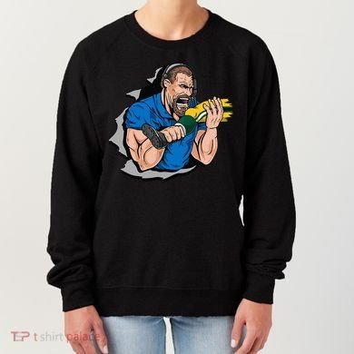 Biting Knee Caps Women's Sweatshirt