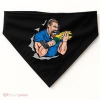 Biting Knee Caps USA-Made Doggie Bandana thumb 0