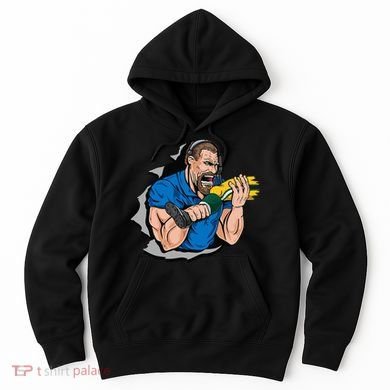 Biting Knee Caps Hoodie