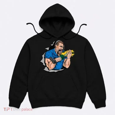 Biting Knee Caps Hoodie