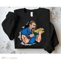 Biting Knee Caps Sweatshirt thumb 2