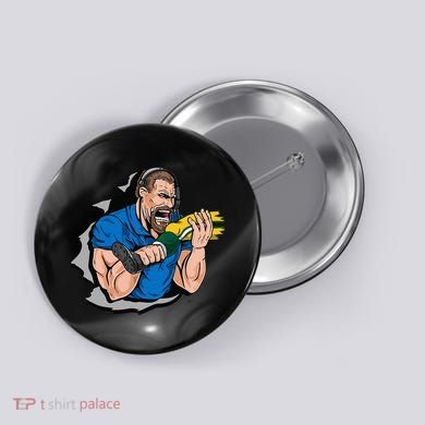 Biting Knee Caps Button
