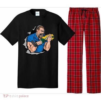 Biting Knee Caps Pajama Set
