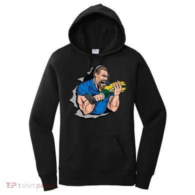 Biting Knee Caps Women's Hoodie