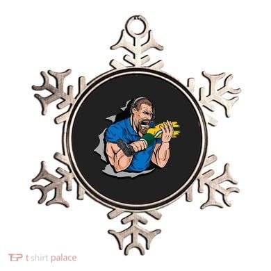 Biting Knee Caps Ornament