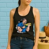 Biting Knee Caps Women's Tank Top thumb 2