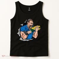 Biting Knee Caps Tank Top thumb 2