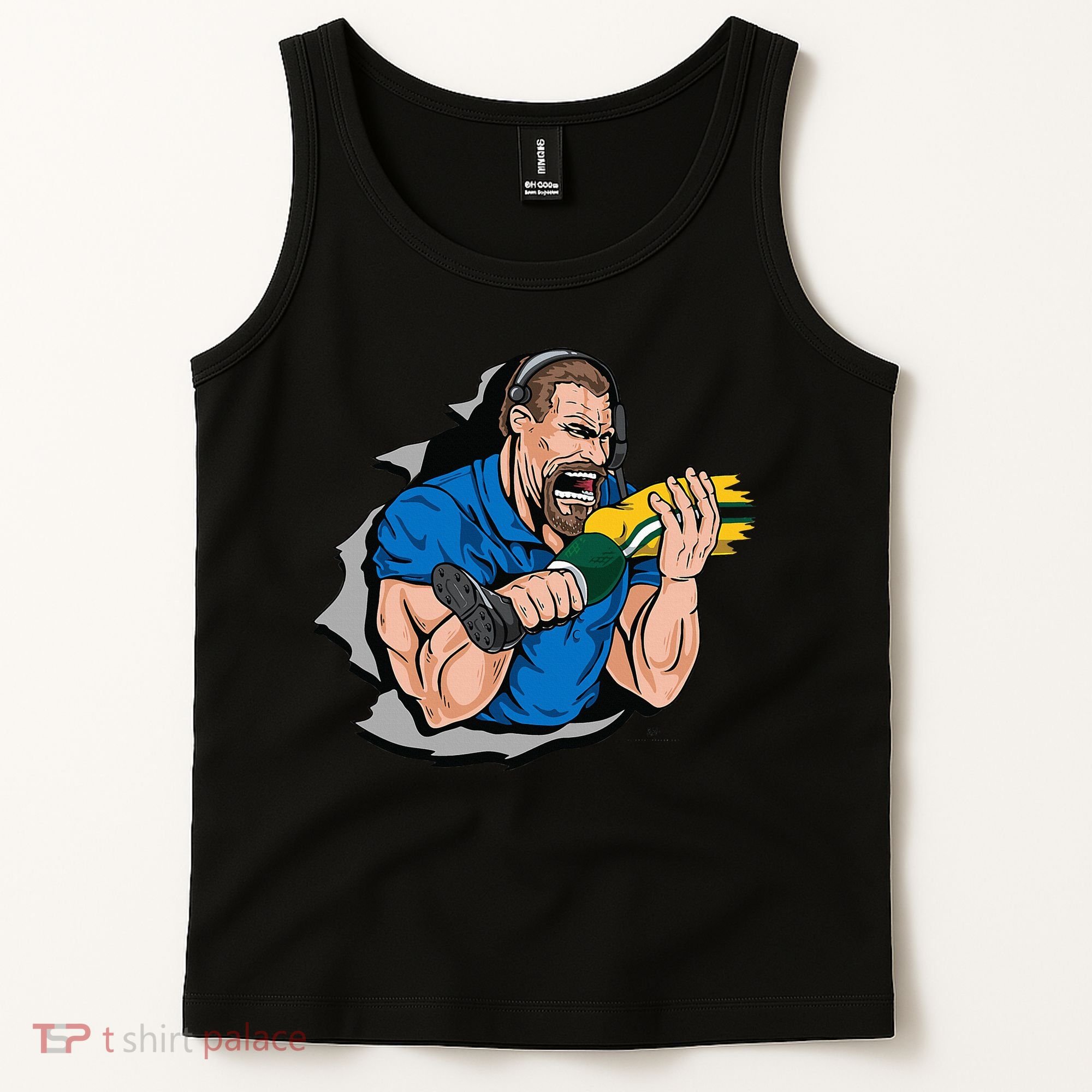 Biting Knee Caps Tank Top