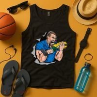 Biting Knee Caps Tank Top thumb 4