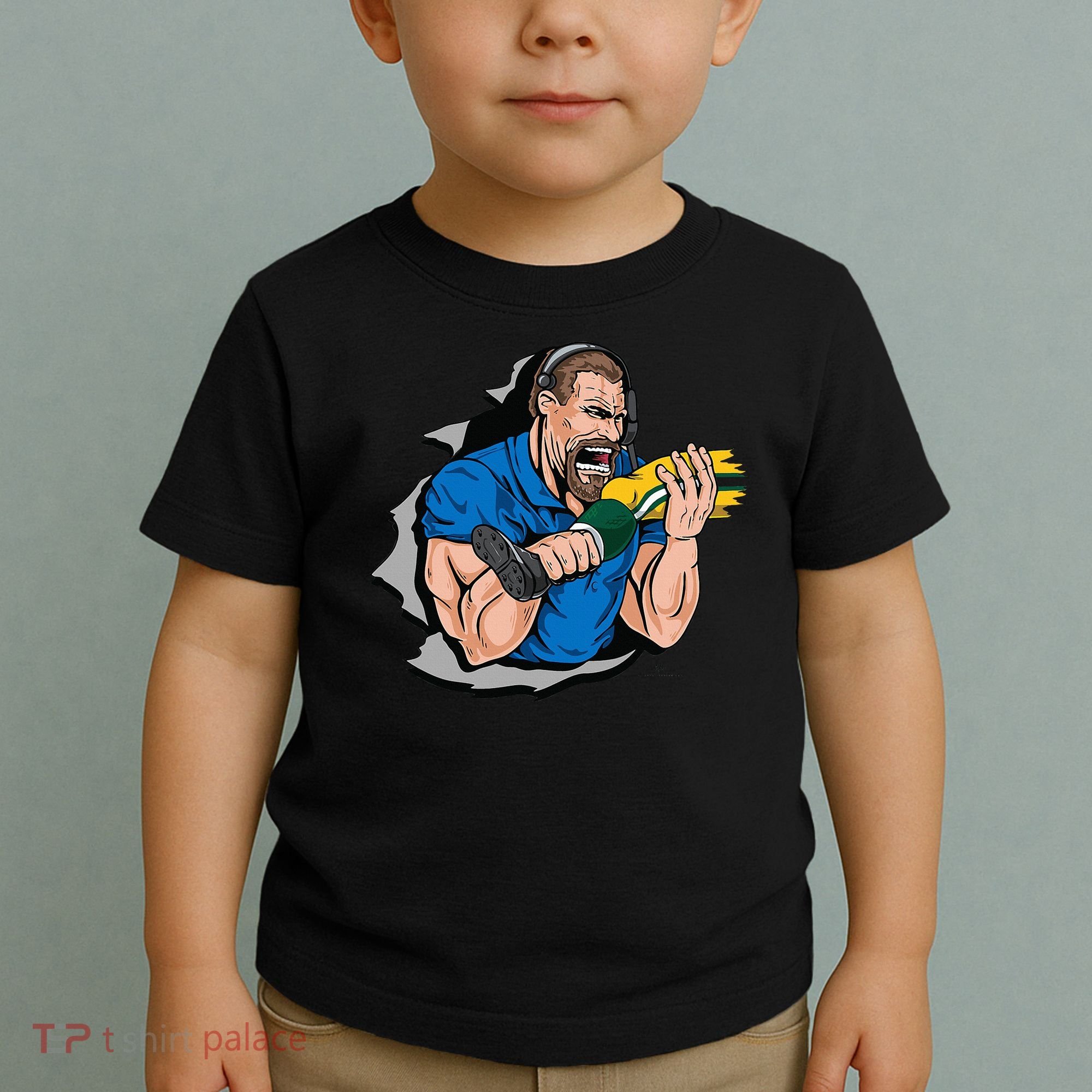 Biting Knee Caps Toddler T-Shirt