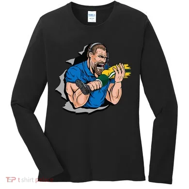 Biting Knee Caps Women's Long Sleeve Shirt