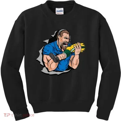 Biting Knee Caps Kids Sweatshirt